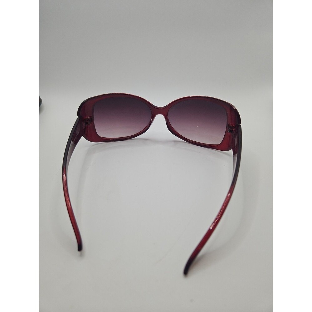 Youth Humars YH81008 Glasses Frames 59mm Dark Red Square Large Fit - Picture 5 of 5